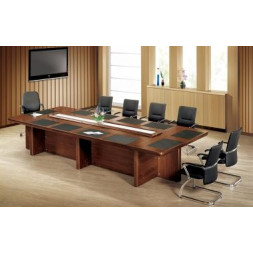 월낫 연결식 회의용 탁자 패드형 (유리덮개)