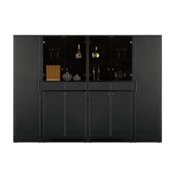 서랍형 가죽 장식장