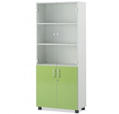 랑5단유리장 그린