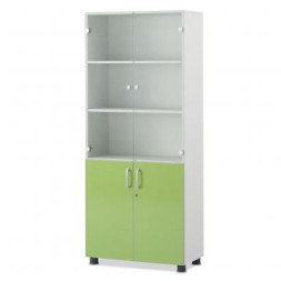 랑5단유리장 그린