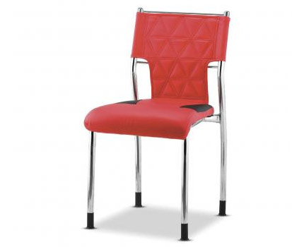 가죽회의용 방석팔무 레드