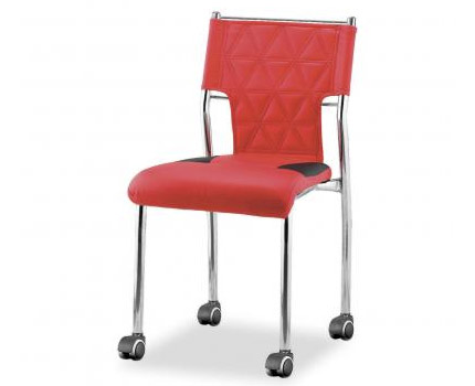 가죽회의용 방석팔무로라 레드