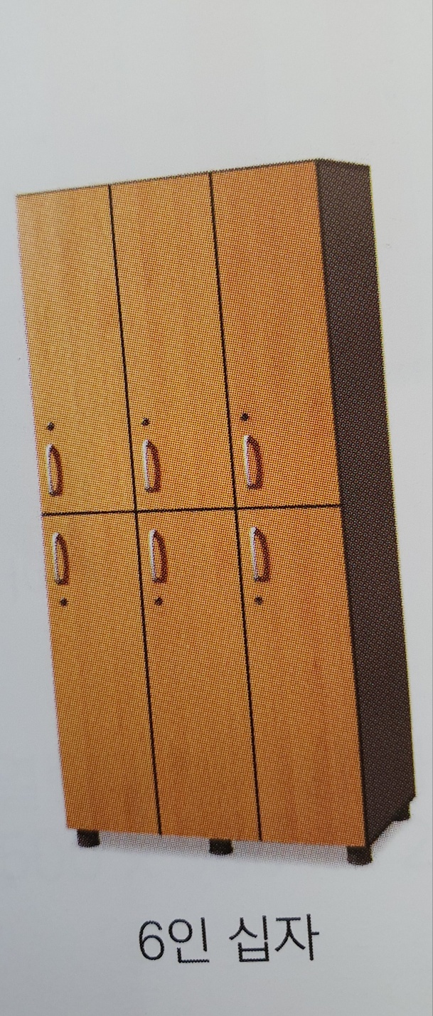6인십자옷장