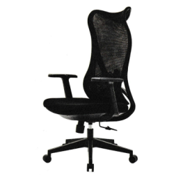 커브 메쉬 의자(BLACK)