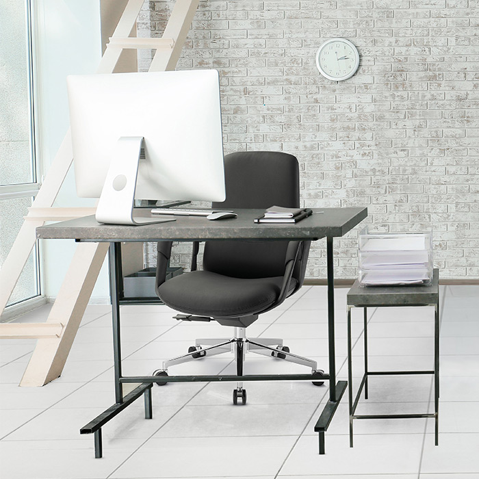 베스키 체어 中 (인조가죽)