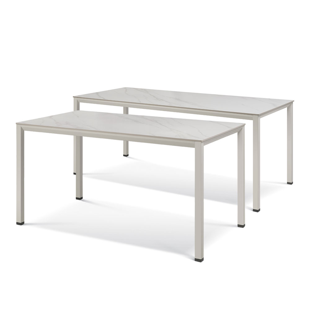 르미앙 세라믹 회의용 테이블 (마블화이트)