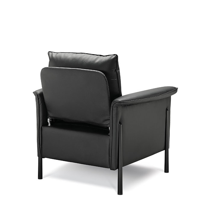 라페 인조가죽 쇼파 (블랙)