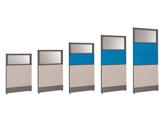 상부 유리형 패널 - 상부 철제