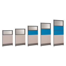 상부 유리형 패널 - 상부 철제