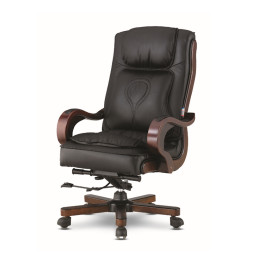 씨이오 중역 의자 (천연가죽)