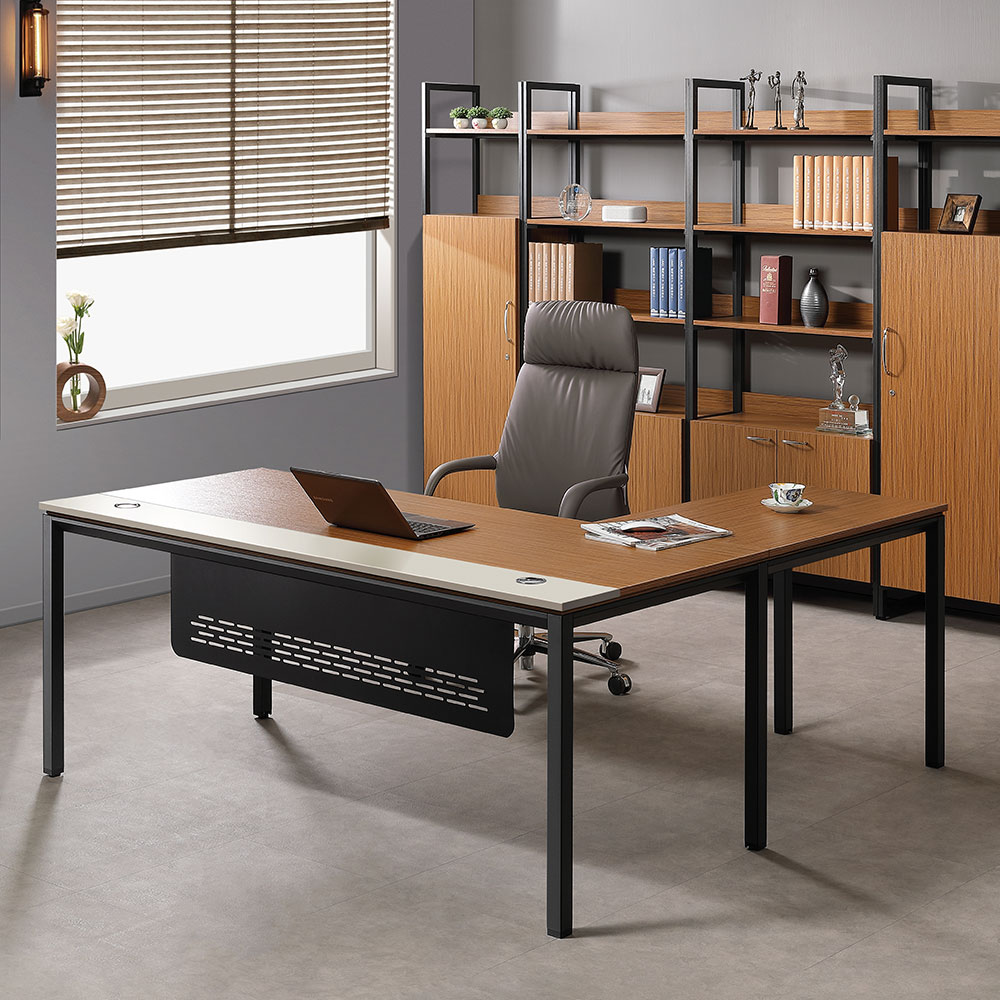 흑단 티크 데스크