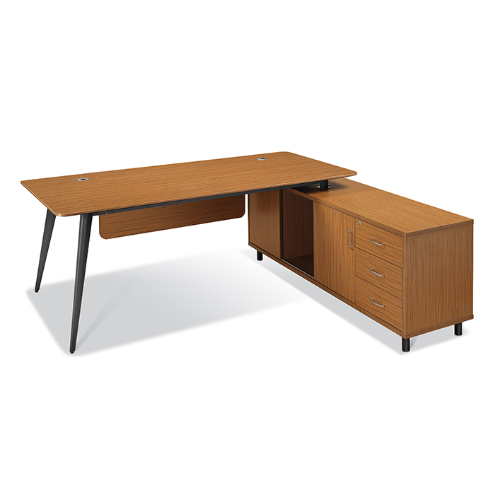 티크 마이스터 원톤 일자형 데스크