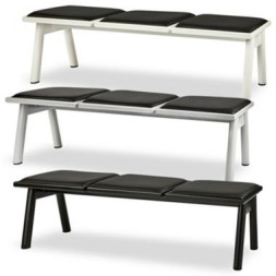 플러스 장의자 3인 (등받이 무)