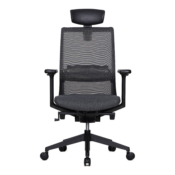 m50 프리미엄 요추 사무용 의자 (블랙 / 팔걸이 조절)