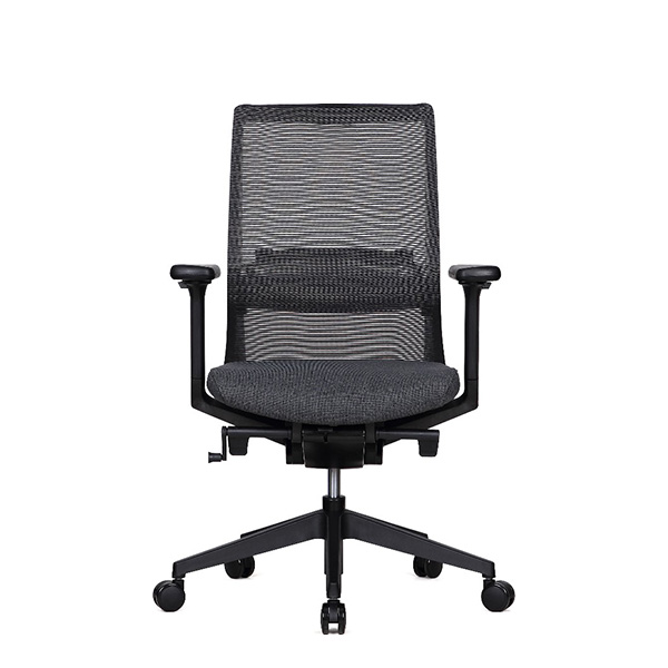 m50 프리미엄 요추 사무용 의자 (블랙 / 팔걸이 조절)