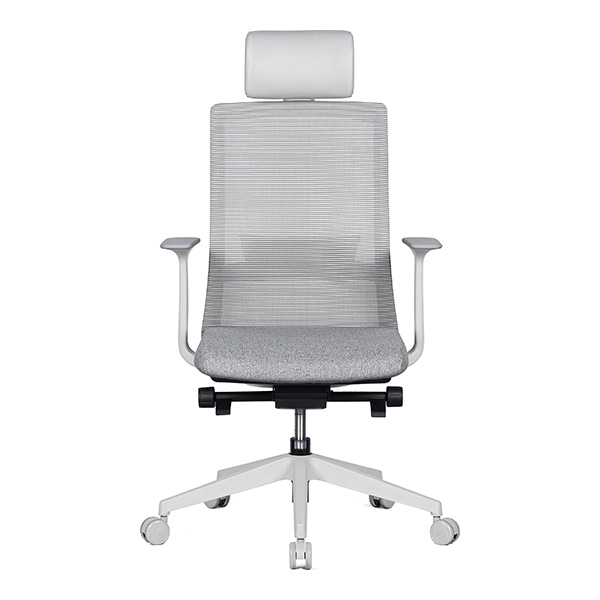 m25 프리미엄 의자 (화이트 프레임 / 팔걸이 고정)