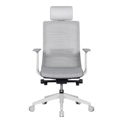 m25 프리미엄 의자 (화이트 프레임 / 팔걸이 고정)