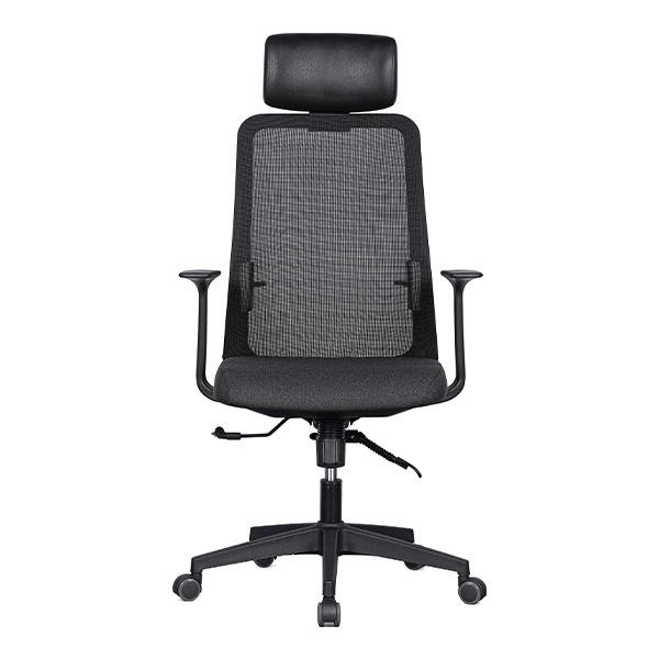 m23 메쉬 의자 (블랙 프레임 / 팔걸이 고정)