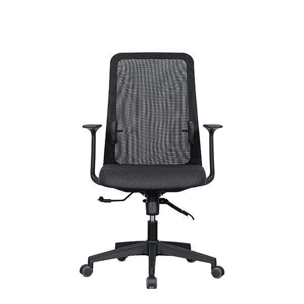 m23 메쉬 의자 (블랙 프레임 / 팔걸이 고정)