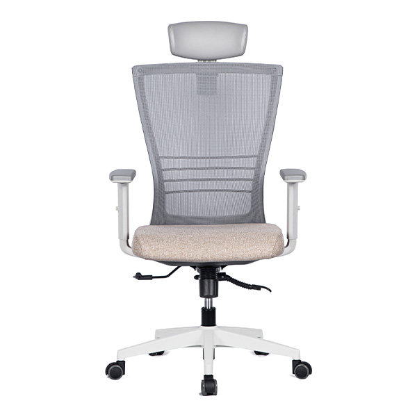 m22 메쉬 의자 (화이트 프레임 / 팔걸이 조절)