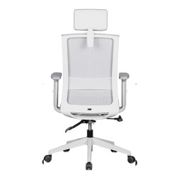 m20 메쉬 의자 (화이트 프레임 / 팔걸이 조절)