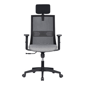 m19 메쉬 의자 (블랙 프레임 / 팔걸이 조절)