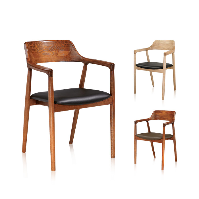 딜럭스 원목 의자