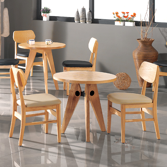 팬덤 원목 의자