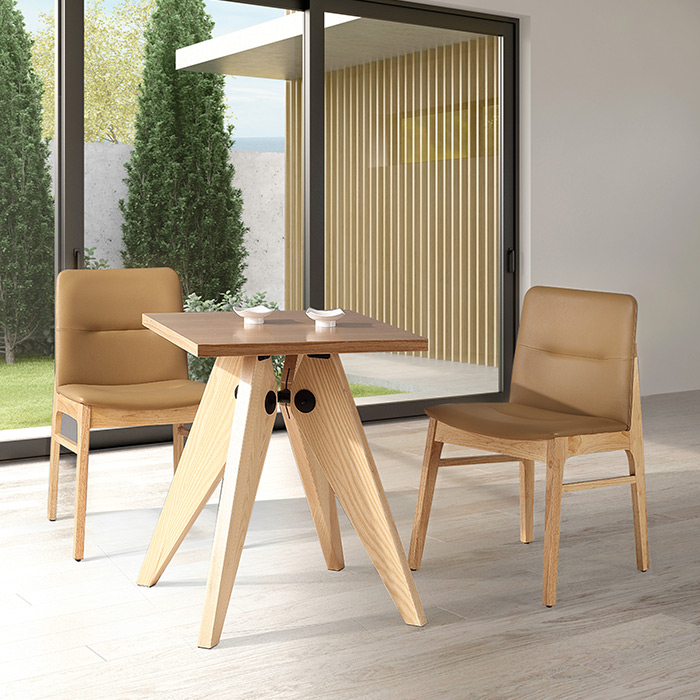 리가 원목 의자