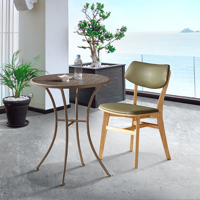 투란 원목 의자