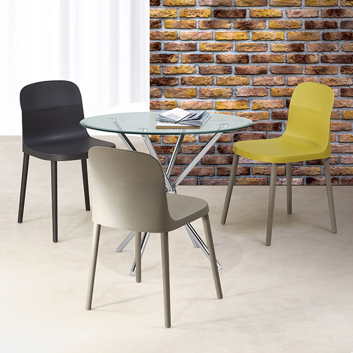 오마 플라스틱 의자