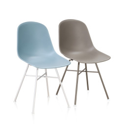 그라지아 플라스틱 철제 의자