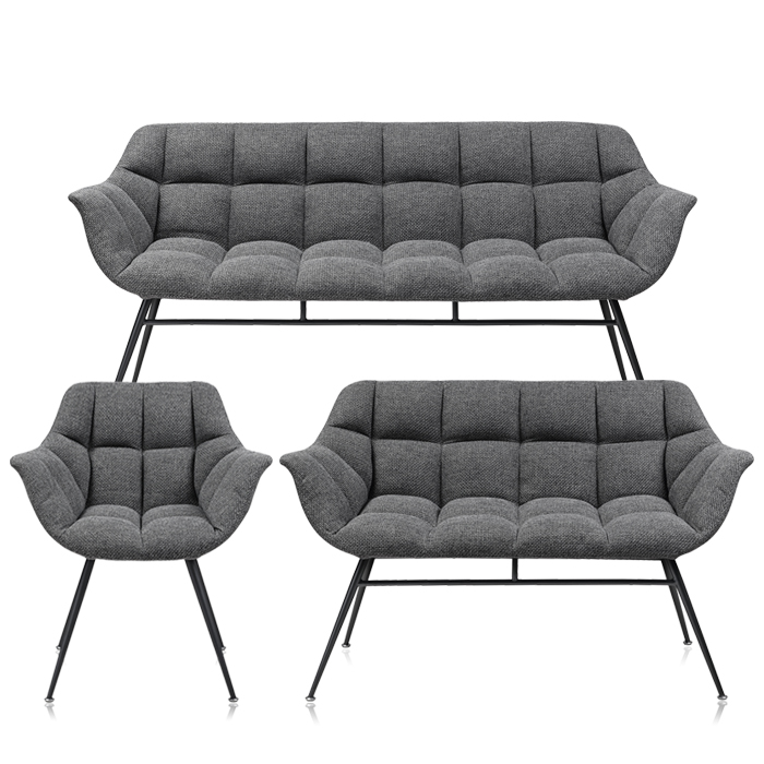 로코 패브릭 철제 의자 시리즈