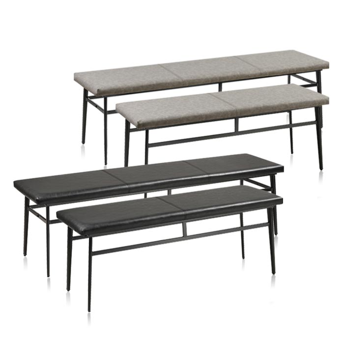 소나 철제 벤치 (2/3인용)