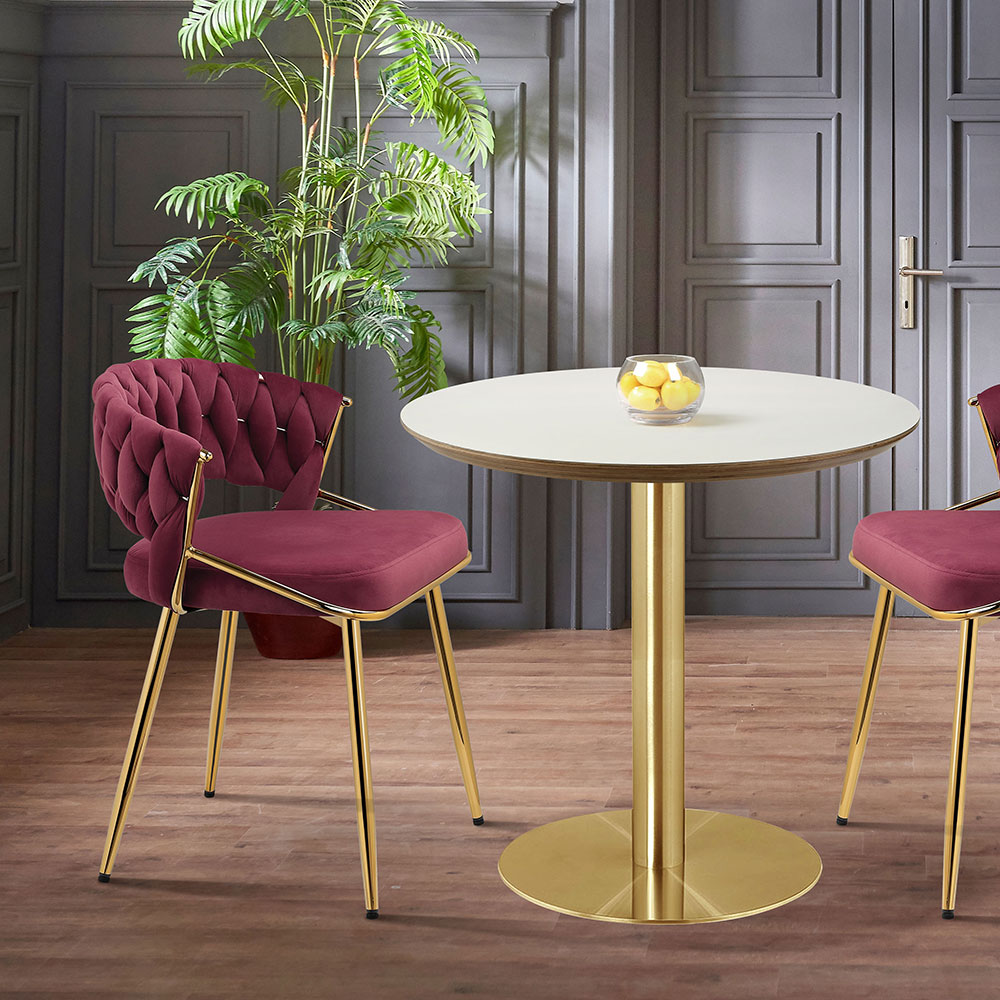 테사 철제 의자