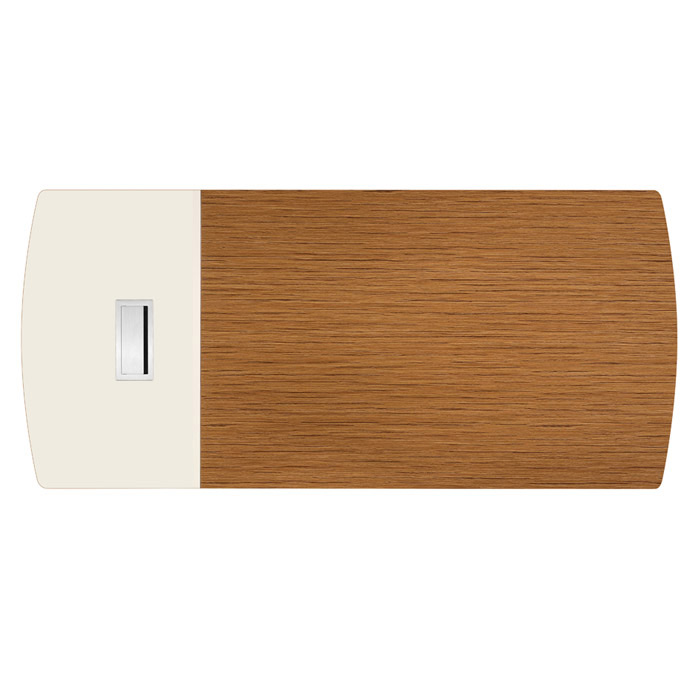 티크 마이스터 투톤 일자형 데스크