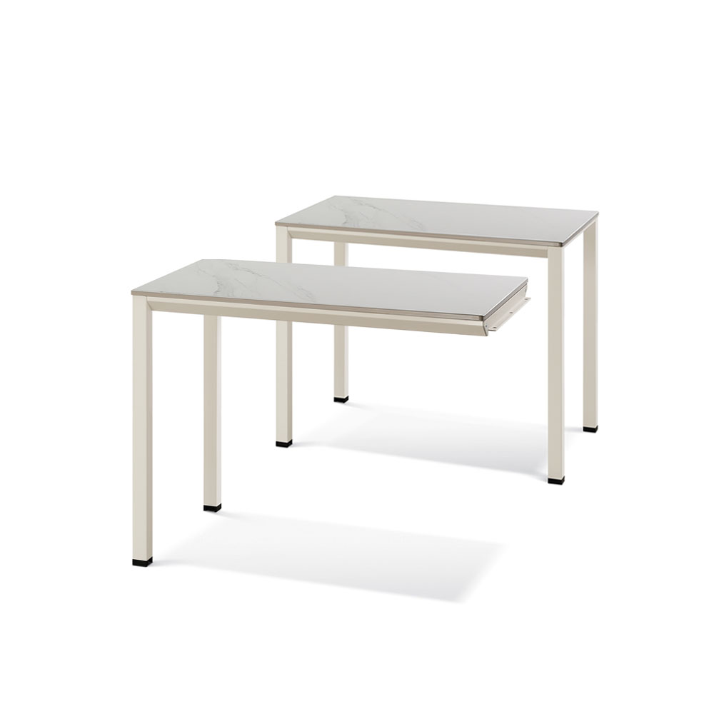 르미앙 세라믹 마블 화이트 책상