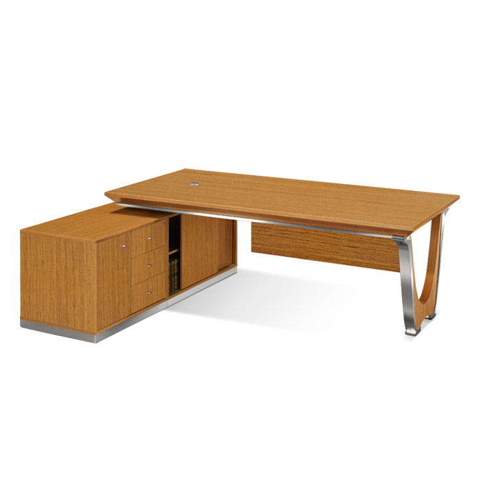 티크 킹로즈 책상 (사이드 포함)