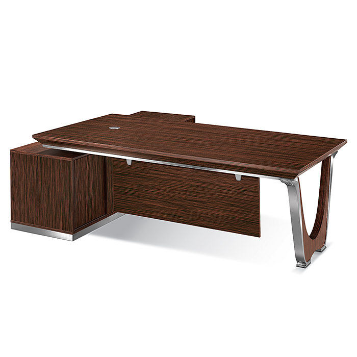 흑단 킹로즈 책상 (사이드 포함)