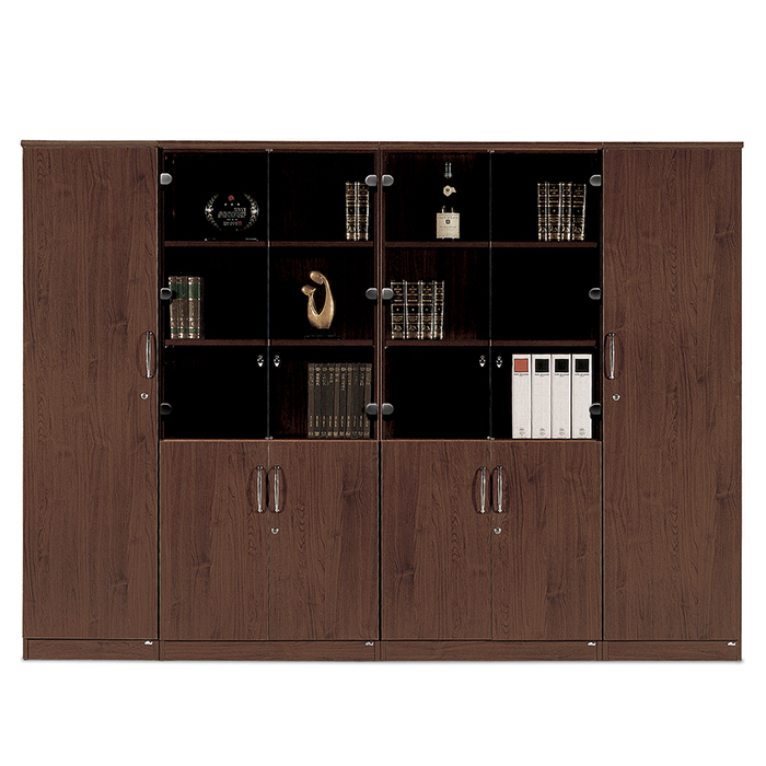 월넛 7시리즈 반유리장 세트