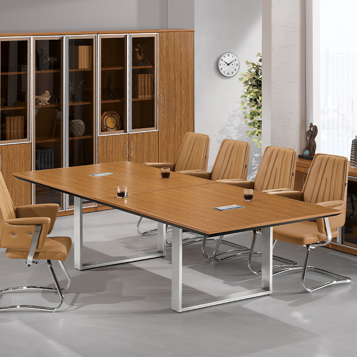 티크 연결식 회의용 탁자(PTLⅢ, 배선덮개 포함)