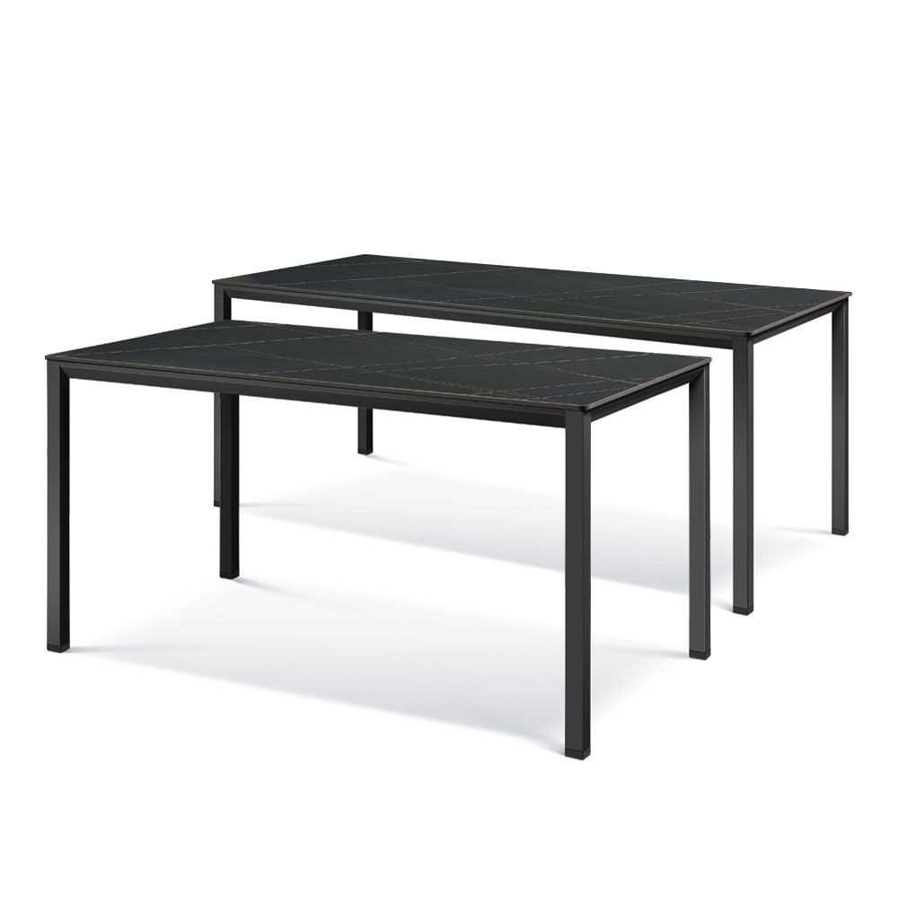 르미앙 세라믹 회의용 테이블 (마로네블랙)