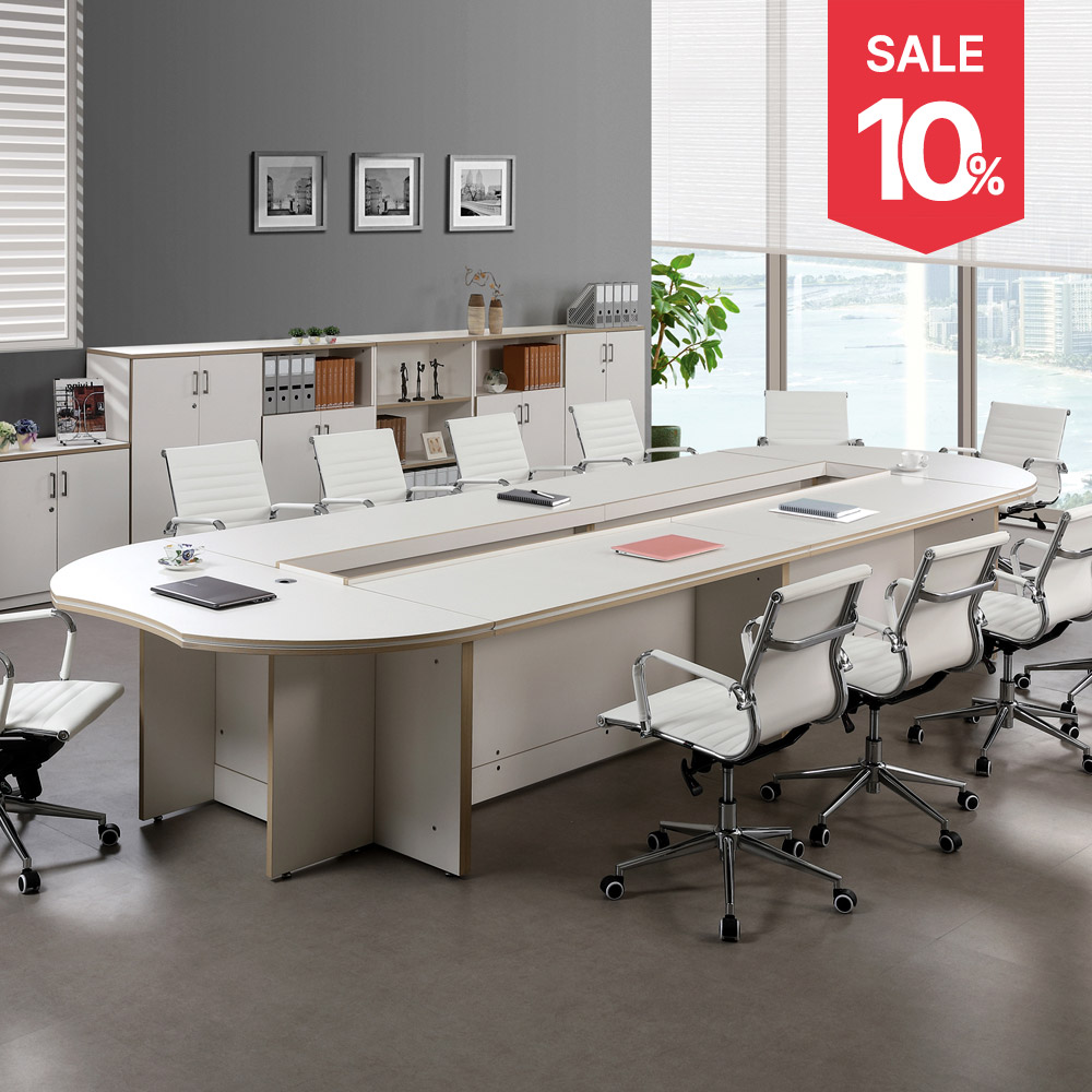 클레버 연결회탁 (크림화이트/ㅁ자형/B타입)